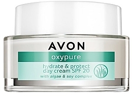 Fragrances, Perfumes, Cosmetics Moisturizing Facial Day Cream SPF 20 - Avon Oxypure Day Cream