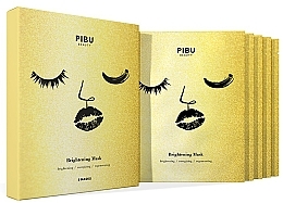 Fragrances, Perfumes, Cosmetics Set - Pibu Beauty Brightening Mask Set (f/mask/5x29ml)