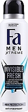 Fragrances, Perfumes, Cosmetics Invisible Anti-Perspirant Spray - FA Men Invisible Fresh 48H