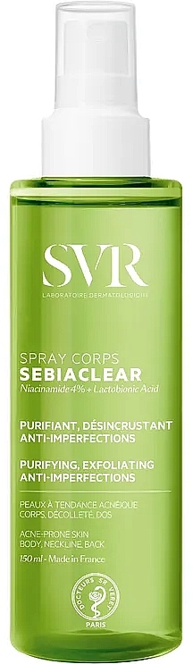 Anti-Imperfection Spray - SVR Sebiaclear Spray Corps — photo N1