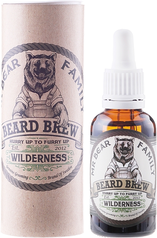 Beard Oil - Mr. Bear Family Brew Oil Wilderness  — photo N7