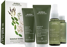 Fragrances, Perfumes, Cosmetics Set - Aveda Botanical Kinetics Infinity Air Skincare Kit (cr/40ml + exfoliant/50ml + lot/40ml + toning/50ml)