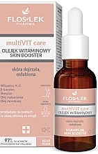 Fragrances, Perfumes, Cosmetics Multivitamin Face Oil - Floslek MultiVIT Care Skin Booster