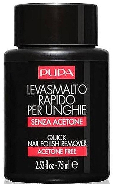 Acetone-Free Nail Polish Remover - Pupa Quick Nail Polish Remover  — photo N1