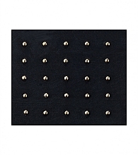 Fragrances, Perfumes, Cosmetics Nail Crystals "Gold", 25 pcs - Peggy Sage Metallic Studs