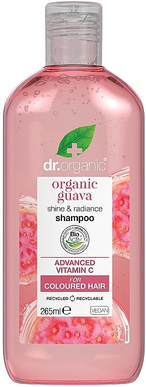 Guava Shampoo - Dr. Organic Organic Guava Shine & Radiance Shampoo — photo N1