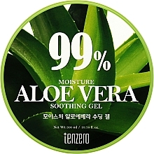 Moisturizing Gel with Aloe Extract - Tenzero Moisture Aloe Vera Soothing Gel — photo N3