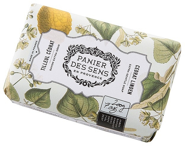 Soap - Panier Des Sens Extra Gentle Natural Soap with Shea Butter Cedrat Linden — photo N3