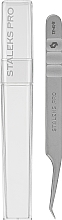 Fragrances, Perfumes, Cosmetics Professional Eyelash Tweezers - Staleks Pro Expert 41 Type 8