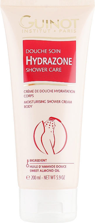 Moisturizing Shower Cream Gel - Guinot Mousse Douche Hydrazone — photo N1