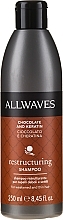 Fragrances, Perfumes, Cosmetics Hair Shampoo "Chocolate & Keratin" - Allwaves Chocolate And Ceratine Restructuring Shampoo 