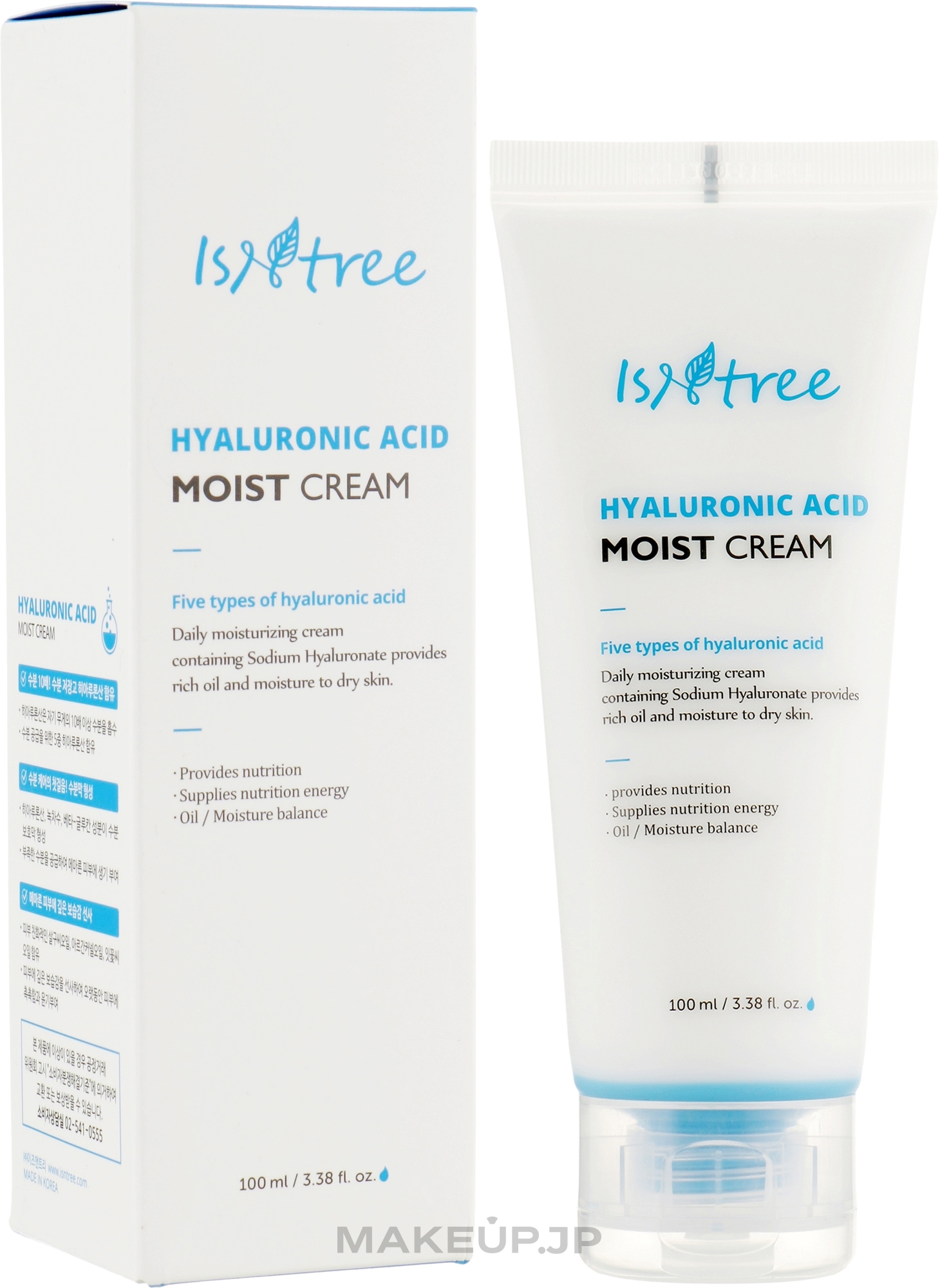 Deep Moisturizing Cream - Isntree Hyaluronic Acid Moist Cream — photo 100 ml