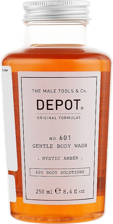 Mystic Amber Shower Gel - Depot 601 Gentle Body Wash Mystic Amber — photo N3