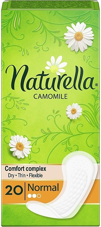 Daily Liners, 20 pcs - Naturella Camomile Comfort Complex Normal — photo N3