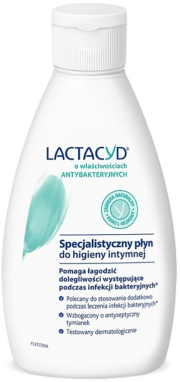Antibacterial Intimate Wash, without dispenser - Lactacyd Antibacterial Intimate Wash Emulsion — photo N1