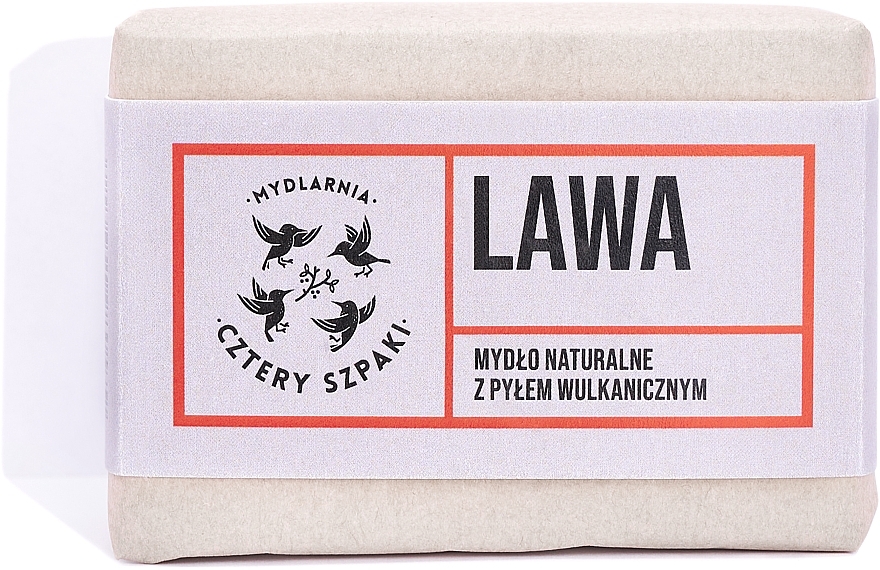 Natural Volcanic Ash Soap - Cztery Szpaki With Volcanic Ash Soap — photo N12