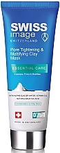 Fragrances, Perfumes, Cosmetics Face Cleansing Gel - Swiss Image Essential Care Pore Tightening & Mattifying Charcoal Cleanser