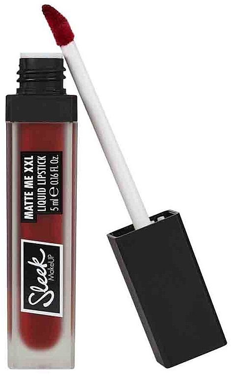 Matte Lipstick - Sleek MakeUP Matte Me XXL Liquid Lipstick — photo N1