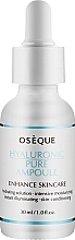 Fragrances, Perfumes, Cosmetics Repairing Face Mask - Oseque Hyaluronic Pure Ampoule