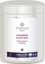 Fragrances, Perfumes, Cosmetics Cranberry Alginate Mask - Charmine Rose Cranberry Algae Mask