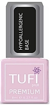 Fragrances, Perfumes, Cosmetics Unscented Gel Polish Base - Tufi Profi Premium Hypoallergenic Base