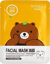 Fragrances, Perfumes, Cosmetics Green Tea Essence Mask - Bioaqua Fasial Animal Mask Bear