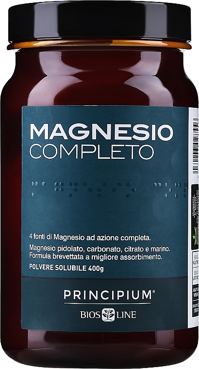 Magnesium Dietary Supplement, powder - BiosLine Principium Magnesio Completo — photo N1