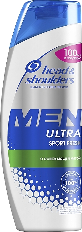 Anti-Dandruff Shampoo - Head & Shoulders Sports Fresh — photo N3