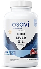 Fragrances, Perfumes, Cosmetics Cod Liver Oil, 1000 mg - Lemon Flavoured - Osavi