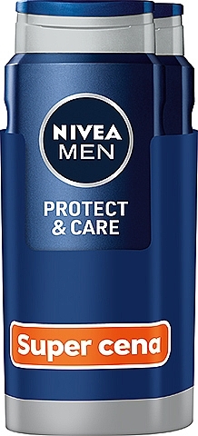 Set - NIVEA MEN Protect & Care (sh/gel/2x500ml) — photo N1