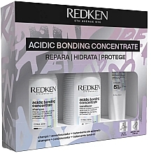 Fragrances, Perfumes, Cosmetics Set - Redken Acidic Bonding Concentrate Set (shm/300 ml + cond/300 ml + cr/150 ml)