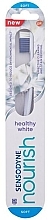 Soft Toothbrush, light blue - Sensodyne Nourish Healthy White Soft Toothbrush — photo N1