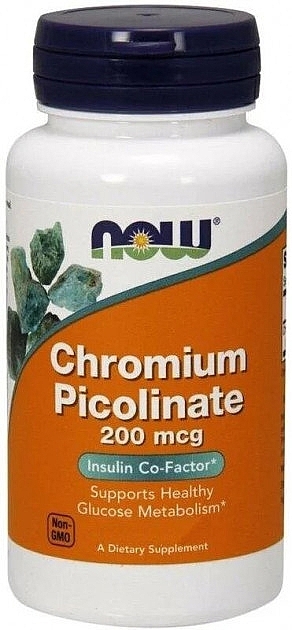 Vitamins, 200mg - Now Foods Chromium Picolinate — photo N1