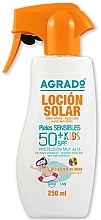 Kids Sun Body Lotion SPF50+ - Agrado Lotio Solar Kids SPF50+ — photo N3