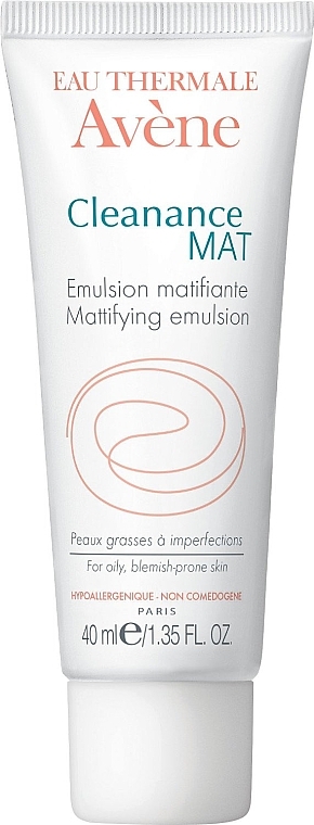 Mattifying Emulsion for Problem Skin - Avene Anti-Seborrheiques Cleanance Emulsion — photo N2