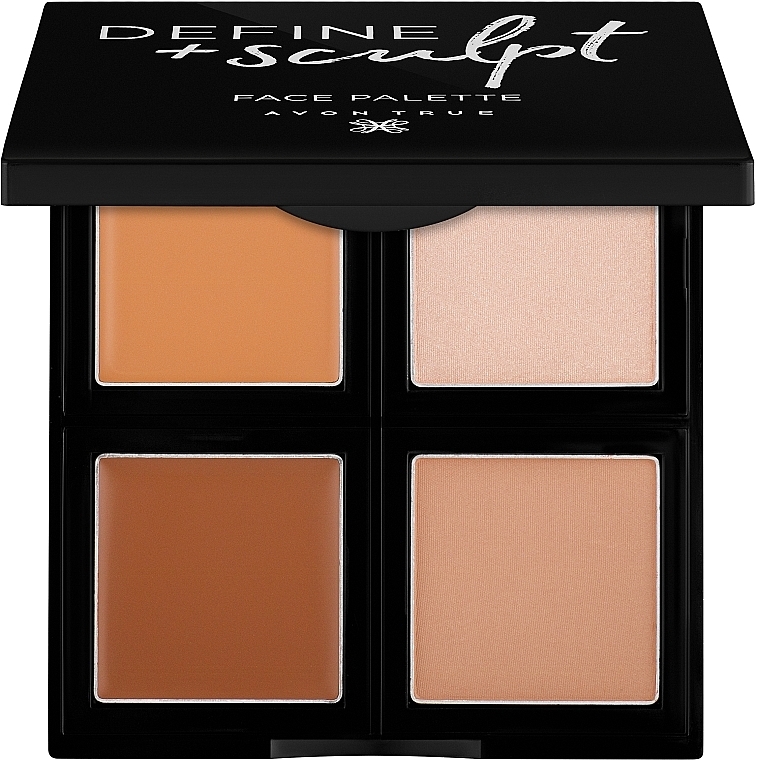 Makeup Palette - Avon Define Sculpt Face Palette — photo N3