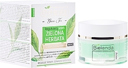 Fragrances, Perfumes, Cosmetics Regulating Night Cream for Combination Skin - Bielenda Green Tea Regulating Face Night Cream