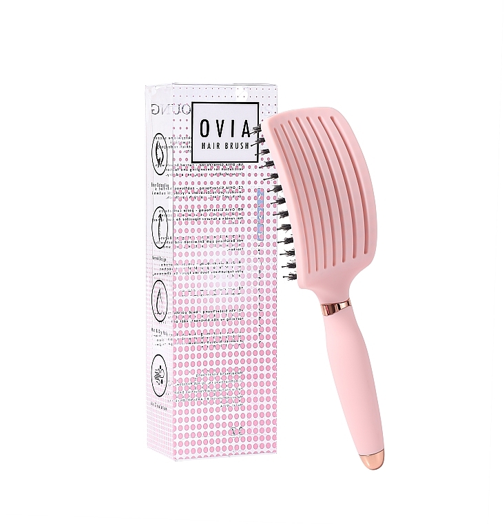 Ovia Pink Bv Hair Brush - Sister Young Hair Brush — photo N1