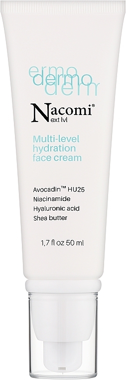 Moisturizing Face Cream - Nacomi Multi-level Hydration Face Cream — photo N1