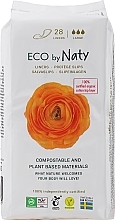 Eco Daily Liners, large, 28 pcs - Naty — photo N1