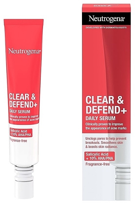 Face Serum - Neutrogena Clear & Defend+ Daily Serum — photo N1