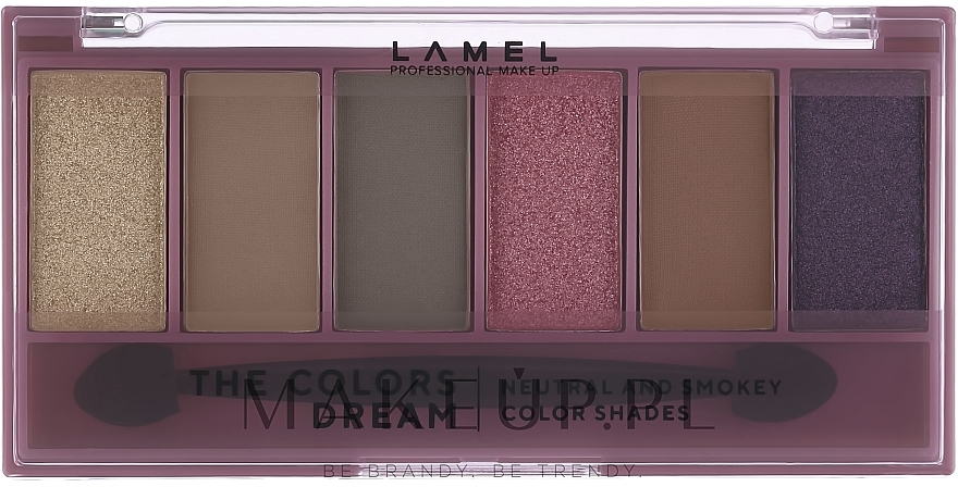 GIFT! Eyeshadow set - LAMEL Make Up The Colors Dream — photo N1