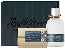 Fragrances, Perfumes, Cosmetics Bath House Bergamot & Amber - Set (edc/100ml + soap/150g)