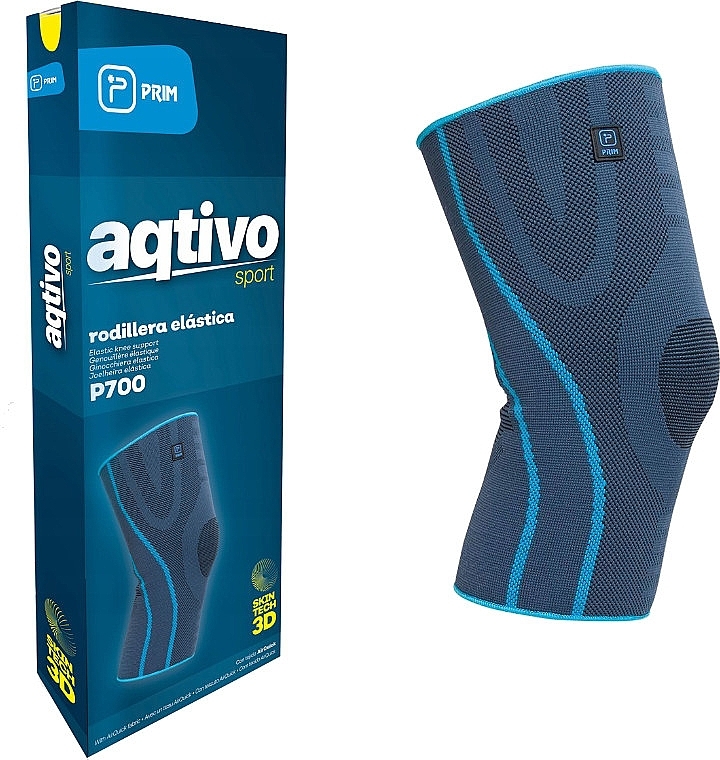 Elastic Knee Brace, size M - Prim Aqtivo Sport — photo N1