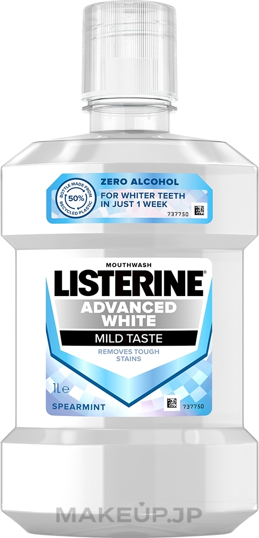 Mouthwash - Listerine Advance White Mild Taste — photo 1000 ml