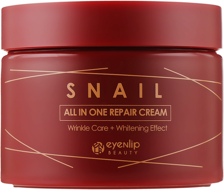 Multifunctional Snail Face Cream - Eyenlip Snail All In One Repair Cream — photo N5