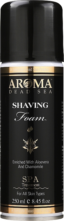 Shaving Foam - Aroma Dead Sea Shawing Foam — photo N1