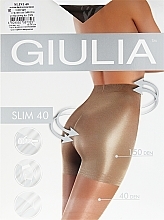 Fragrances, Perfumes, Cosmetics Tights "Slim" 40 den, cappuccino - Giulia