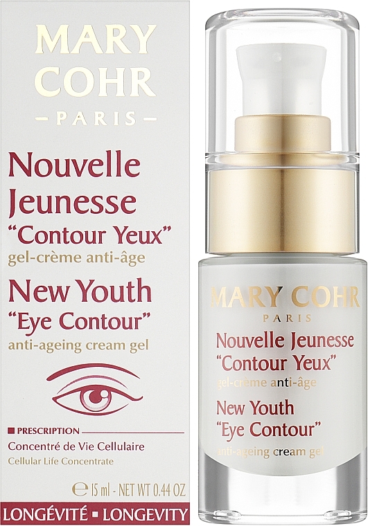 若返りアイクリーム - Mary Cohr Nouvelle Jeunesse Contour Yeux — photo N2