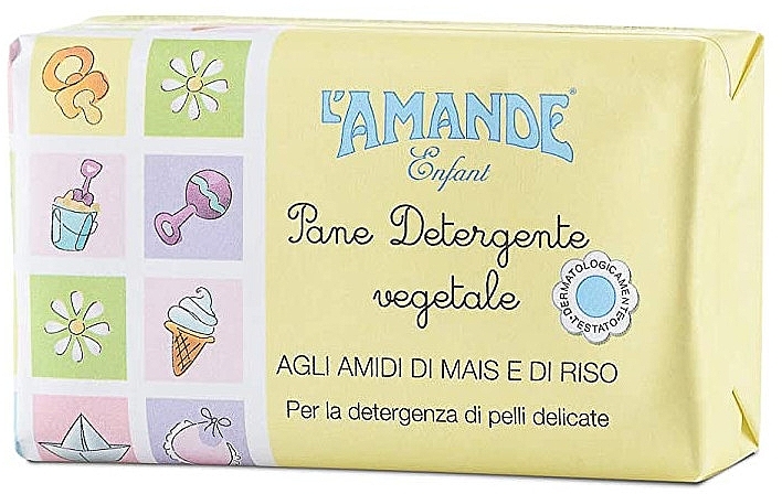 Baby Soap - L'Amande Enfant Pan Detergente Vegetale — photo N1